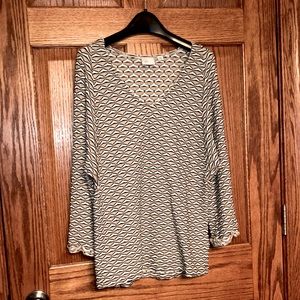 NEW LISTING! Anthropology Postage Stamp Top